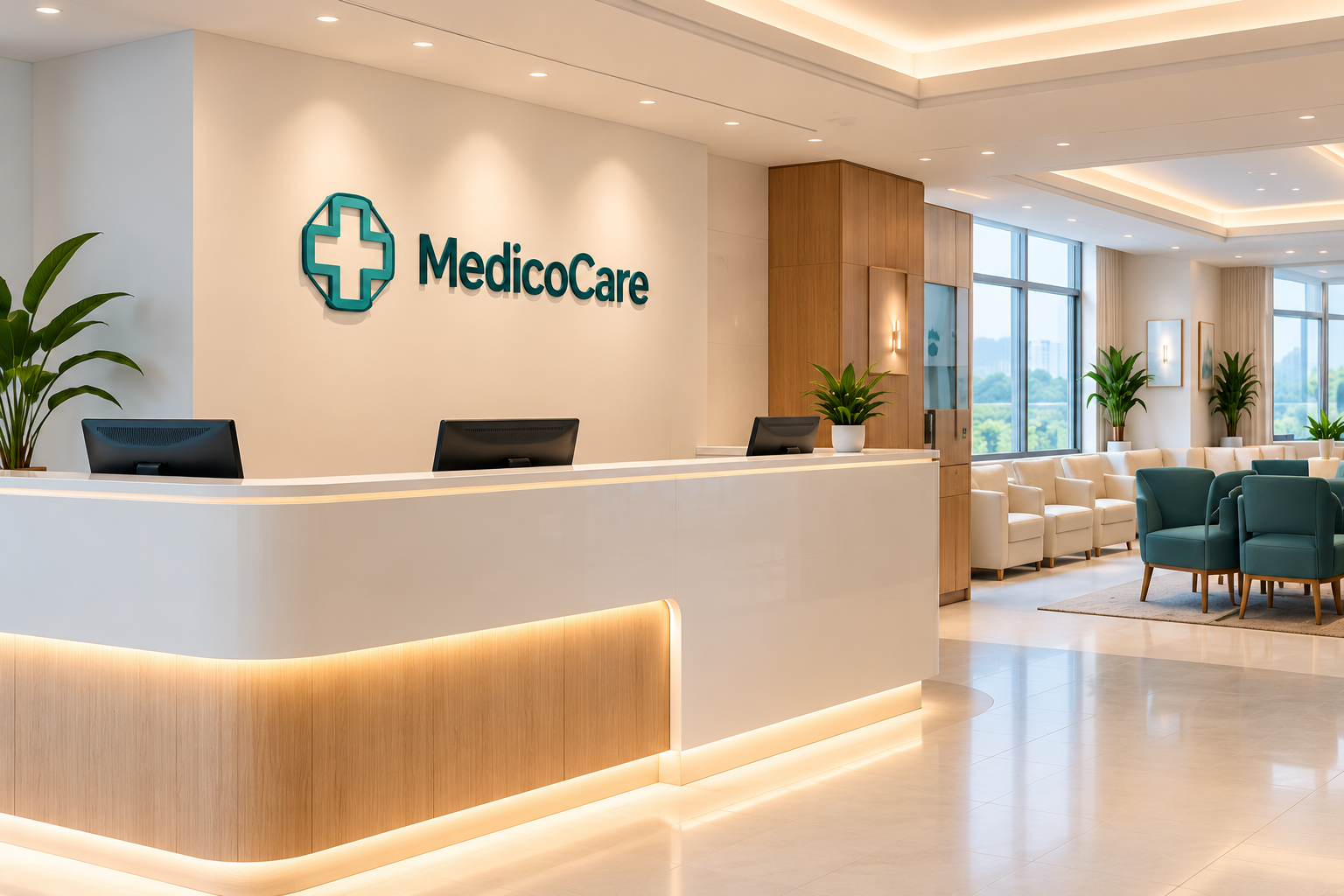 MedicoCare healthcare website