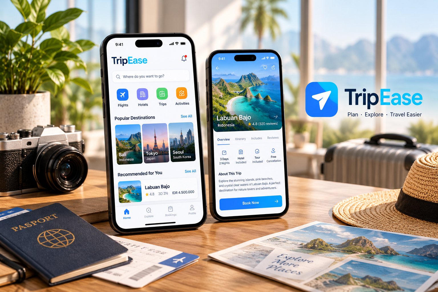 TripEase mobile application